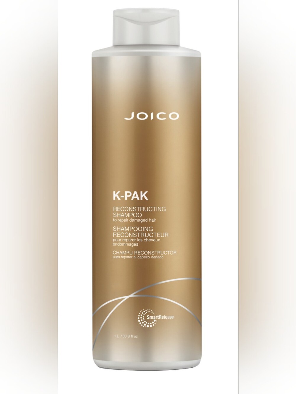 Joico K-PAK Reconstructing Shampoo Bottle - Gold